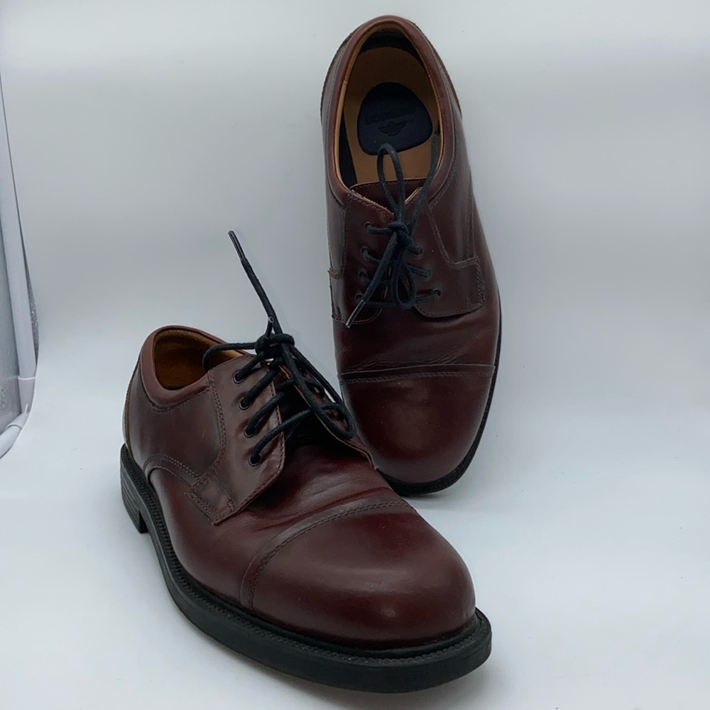 Dockers Men’s Shoes 9W Brown Leather Oxfords
